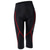 cheap Cycling Pants, Shorts, Tights-WOSAWE Women&#039;s Cycling Padded Shorts Bike Shorts Bike Shorts 3/4 Tights Pants Mountain Bike MTB Road Bike Cycling Sports Red black Anatomic Design Quick Dry Limits Bacteria Clothing Apparel Advanced