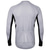 cheap Cycling Jerseys-Men&#039;s Cycling Jersey Long Sleeve Mountain Bike MTB Road Bike Cycling Winter Graphic Patterned Jersey Dark Grey White Yellow Breathability Reflective Strips Back Pocket Sports Clothing Apparel Cycling