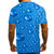 preiswerte T-Shirts für Herren mit 3D-Druck-Herren T-Shirt Rundhals Kurzarm grün blau lila lässig Alltag Druck Tops Streetwear übertrieben Sommer Grafik T-Shirts