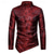 cheap Tops-Vintage Medieval Renaissance Blouse / Shirt Prince Jacquard Jacquard Men&#039;s Halloween Carnival Masquerade Event / Party Carnival of Venice Adults&#039; Shirt