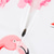 ieftine Jerseu Ciclism-Pentru femei Manșon scurt Jersey de ciclism Fusta de ciclism Grafic Flamingo Floral Botanic Bicicletă Costume Ciclism montan Ciclism stradal Alb Verde Mov Proiectare anatomică Uscare rapid / triatlon