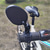 levne Zvonky na kolo, zámky a zrcátka-zpětné zrcátko na řídítka kola zpětné zrcátko nastavitelné o 360° otočné / otočné univerzální cyklistické kolo motocyklové kolo plasty černé silniční kolo horské kolo mtb skládací kolo