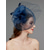 baratos Chapéus e Fascinators-Net fascinators kentucky derby hat/cocar/chapéu com pena/flor/guarnição 1 peça casamento/ocasião especial/chapéu para o dia das mulheres