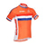cheap Cycling Jerseys-21Grams Men&#039;s Cycling Jersey Short Sleeve Mountain Bike MTB Road Bike Cycling Graphic Netherlands Design Jersey Top Orange Breathable Moisture Wicking Back Pocket Sports Clothing Apparel