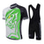 cheap Cycling Jersey &amp; Shorts / Pants Sets-Fastcute Men&#039;s Unisex Short Sleeve Cycling Jersey with Bib Shorts Mountain Bike MTB Road Bike Cycling Black Green Yellow Graphic Design Bike Lycra Quick Dry Sports Graphic Patterned Classic Clothing