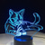 cheap 3D Night Lights-USB 3D LED Night Light, 7 Colors Changing Cat Illusion Lamp, Touch Control Night Light Perfect Decoration &amp; Gift for Cat Lovers