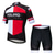 cheap Cycling Jersey &amp; Shorts / Pants Sets-21Grams® Men&#039;s Short Sleeve Cycling Jersey with Shorts Mountain Bike MTB Road Bike Cycling Red White Graphic Poland Design Bike Quick Dry Sports Graphic Patterned Poland Clothing Apparel
