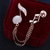 cheap Pins and Brooches-Men&#039;s Crystal Brooches Spiga Creative Music Notes Vertical / Gold bar Luxury Basic Fashion Classic Rock Rhinestone Brooch Jewelry Silver Gold For Party Wedding Daily Work Club