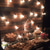 cheap Plug String Lights-Elegant Wedding Reception Party Outdoor String Lights 7.62M 25ft G40 Bulbs Outdoor Wedding Decoration Backyard Bistro Patio Balcony Home Decoration 7W Globe Light String 220-240V
