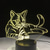 cheap 3D Night Lights-USB 3D LED Night Light, 7 Colors Changing Cat Illusion Lamp, Touch Control Night Light Perfect Decoration &amp; Gift for Cat Lovers