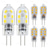 זול נורות דו-פיניות לד-zdm 6 חבילה g4 2.5 w הנורה הוביל 2835 led דו-פין g4 בסיס 20 w החלפת הנורה הלוגן לבן חם / קר לבן dc12v