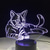 cheap 3D Night Lights-USB 3D LED Night Light, 7 Colors Changing Cat Illusion Lamp, Touch Control Night Light Perfect Decoration &amp; Gift for Cat Lovers