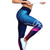 billiga Yoga Leggings &amp; Tights-Dam Damasker Sports Gym Leggings Yogabyxor Ljuslila Mörkgrå Vit / Svart Trikåer Damasker Digitalt 3D-tryck Magkontroll Rumplyft Snabb tork Polka dots Kläder Kläder Kondition Gymträning Löpning