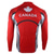 cheap Cycling Jerseys-21Grams® Men&#039;s Cycling Jersey Long Sleeve Mountain Bike MTB Road Bike Cycling Winter Graphic Canada Jersey Shirt Red Thermal Warm UV Resistant Cycling Sports Clothing Apparel / Stretchy / Quick Dry