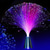 baratos Luzes decorativas-LED de fibra óptica luz noturna da lâmpada mudando a cor da decoração luz presente de natal 2w para festa de casamento decoração de quarto de casa sem bateria