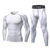 cheap Activewear Sets-Men&#039;s 2 Piece Activewear Set Workout Outfits Compression Suit Athletic Long Sleeve Anatomic Design Quick Dry Breathability Fitness Gym Workout Basketball Running Jogging Sportswear Solid Colored