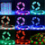 cheap WiFi&amp;Music Control-20m 65ft Smart Led Strip Light App WiFi Bluetooth Music Sync Waterproof RGB SMD 2835 1080 LEDs Work with Alexa Google 12V