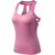 cheap Running Tops-Women&#039;s Gym Tank Top Strappy Back Sleeveless Tee Tshirt Athletic Athleisure Spandex Breathable Quick Dry Soft Fitness Gym Workout Running Sportswear Activewear Solid Colored Black White Pink