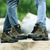 abordables Calzado y accesorios-Hombre Zapatillas de Senderismo Zapatos de Montañismo Botas de montaña Impermeable Absorción de impacto Transpirable Ligero Tobillo Alto Diseño de patrón de suela exterior Senderismo Escalada Camping