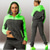 cheap Tracksuits-Women&#039;s Tracksuit Sweatsuit Patchwork Drawstring Street Long Sleeve Thermal Warm Breathable Soft Fitness Running Jogging Sportswear Activewear Color Block Black Green Pearl Pink