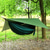 cheap Camping Furniture-Camping Hammock with Mosquito Net Hammock Rain Fly Outdoor Portable Sunscreen Anti-Mosquito Ultra Light (UL) Breathable Parachute Nylon with Carabiners and Tree Straps for 2 person Camping / Hiking