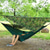 billiga Campingmöbler-Campinghammock med myggnät Regntak för hängmatta Utomhus Bärbar Solskyddskräm Anti-mygg Ultralätt (UL) Andningsfunktion Nylon fallskärm med karabiner och trädband för 2 personer Camping / vandring