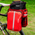 رخيصةأون حقائب الدراجة-FJQXZ حقيبة جذع الدراجة حقائب الدراجة للخلف سعة كبيرة مقاوم للماء حجم قابل للتعديل حقيبة الدراجة نايلون حقيبة الدراجة حقيبة الدراجة أخضر / الدراجة