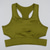 cheap Yoga Suits-Women&#039;s Yoga Suit Summer 2 Piece Padded Tights Leggings Bra Top Army Green Blue Mesh Fitness Gym Workout Running High Waist Tummy Control Butt Lift Freedom Sport Activewear High Elasticity Slim