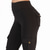 billige Yoga Leggings &amp; Tights-Dame Sports Gym Leggings Multi Pocket Yoga &amp; Danse Sko Mørkegrå Svart Militærgrønn sport Sportsklær