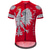 preiswerte Radtrikot Herren-Herren Radtrikot fahrradbekleidung Fahrradtrikot Kurzarm Fahhrad Trikot Shirt mit 3 Gesäßtaschen MTB Mountain Rennrad Atmungsaktiv Schnelltrocknend Feuchtigkeitsableitung Tasche auf der Rückseite