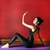 voordelige Yoga pakken-Dames Aerial yoga jumpsuit Zomer Lapwerk Verwijderbare vulling Breken Wit Zwart Netstof Yoga Ballet Pilates Billenlift Ademend Sneldrogend Sport Sportkleding Hoge Elasticiteit / Spandex