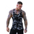 cheap Gym Tank Tops-Men&#039;s Yoga Top Tank Top Summer Camo / Camouflage Green Black Yoga Fitness Gym Workout Tank Top Sleeveless Sport Activewear Breathable Quick Dry Comfortable Micro-elastic Slim