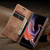 abordables Coques Samsung-téléphone Coque Pour Samsung Galaxy S23 S22 S21 FE S21 Ultra Plus S20 A54 A53 A13 A23 A52 Étui Portefeuille avec Support Flip magnétique Antichoc Couleur Unie faux cuir