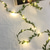 cheap Battery String Lights-Elegant Wedding Party Reception Garland String Lights - 2pcs 10M 100LED Artificial Plant Lights, Green Leaves for Outdoor Decoration (Batteries Not Included)