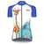 cheap Cycling Jerseys-21Grams Women&#039;s Cycling Jersey Short Sleeve Mountain Bike MTB Road Bike Cycling Graphic Animal Elephant Jersey Top Blue White Spandex UV Resistant Breathable Back Pocket Sports Clothing Apparel