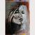 cheap People Paintings-Oil Painting Hand Painted Vertical People Abstract Portrait Modern Rolled Canvas (No Frame)