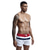 cheap Men&#039;s Boxer Swim Trunks-SEOBEAN® Men&#039;s Swim Trunks Swim Shorts Quick Dry Board Shorts Bathing Suit with Pockets Drawstring Swimming Surfing Beach Water Sports Stripes Spring Summer / Micro-elastic