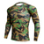 cheap Running Tops-JACK CORDEE Men&#039;s Long Sleeve Compression Shirt Running Shirt Running Base Layer Top Athletic Winter Moisture Wicking Breathable Soft Running Active Training Jogging Sportswear Camo / Camouflage
