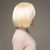 cheap Older Wigs-Blonde Wigs for Women Synthetic Wig Straight Bob Wig Short Blonde Synthetic Hair 6 Inch Women&#039;s Fashionable Design Easy Dressing Sexy Lady Blonde