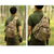 cheap Backpacks &amp; Bags-30 L Hiking Sling Backpack Military Tactical Backpack Rain Waterproof Quick Dry Wear Resistance High Capacity Outdoor Hunting Hiking Cycling / Bike Camping Nylon Army Green Camouflage Black