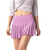 cheap Skorts-Women&#039;s Running Skirt Athletic Skorts Tennis Skort Bottoms Solid Colored Moisture Wicking Black Purple Pink / Micro-elastic