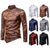 cheap Tops-Vintage Medieval Renaissance Blouse / Shirt Prince Jacquard Jacquard Men&#039;s Halloween Carnival Masquerade Event / Party Carnival of Venice Adults&#039; Shirt
