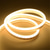 billige Neon LED-lys-2m 6.6ft Neon Strip Lights 240LEDs 2835 SMD Varm Hvit Fargerik DIY Nyttårs Bar Sengetøy Fest Vanntett Klippbare Dekorative 12V