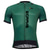 cheap Men&#039;s Jerseys-21Grams Men&#039;s Cycling Jersey Short Sleeve Bike Jersey Top with 3 Rear Pockets Mountain Bike MTB Road Bike Cycling Quick Dry YKK Zipper Back Pocket Reduces Chafing Green Yellow Dark Green Polyester