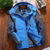 cheap Softshell, Fleece &amp; Hiking Jackets-Men&#039;s Hoodie Jacket Hiking Jacket Ski Jacket Winter Outdoor Patchwork Windproof Warm Breathable Comfortable Outerwear Winter Jacket Top Full Length Hidden Zipper Camping / Hiking Hunting Ski