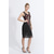 cheap Practice Dresses-Latin Dance Dance Costumes Dress Beading Tassel Sequins Women's Performance Party Sleeveless Natural Polyester