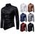 cheap Tops-Vintage Medieval Renaissance Blouse / Shirt Prince Jacquard Jacquard Men&#039;s Halloween Carnival Masquerade Event / Party Carnival of Venice Adults&#039; Shirt