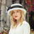 billiga Festhattar-hattar polyester bucket hatt stråhatt ledig semester med bowknot headpiece huvudbonader
