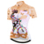 economico Maglie da donna-Per donna Maglia da Ciclismo A Motivi Motivo Floreale Fiore Manica Corta Bicicletta Maglia Top con 3 tasche posteriori Mountain Bike MTB Ciclismo su strada Asciugatura Rapida Tasca Posteriore