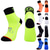 voordelige Accessoires voor fietskleding-Voor heren Dames Compressie Sokken Wielrensokken Sport Sokken Crew Sokken Fietssokken Racefiets Mountainbike Voetbal Fietsen / Wielrennen Ademend Sneldrogend Anatomisch ontwerp 1 paar Winter Effen